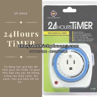 TIMER HẸN GIỜ CƠ - TẮT MỞ ĐÈN - CO2 THEO GIỜ CÀI ĐẶT SẴN