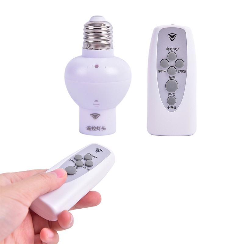 Giá Đỡ Bóng Đèn E27 Cảm Biến Âm Thanh Không Dây