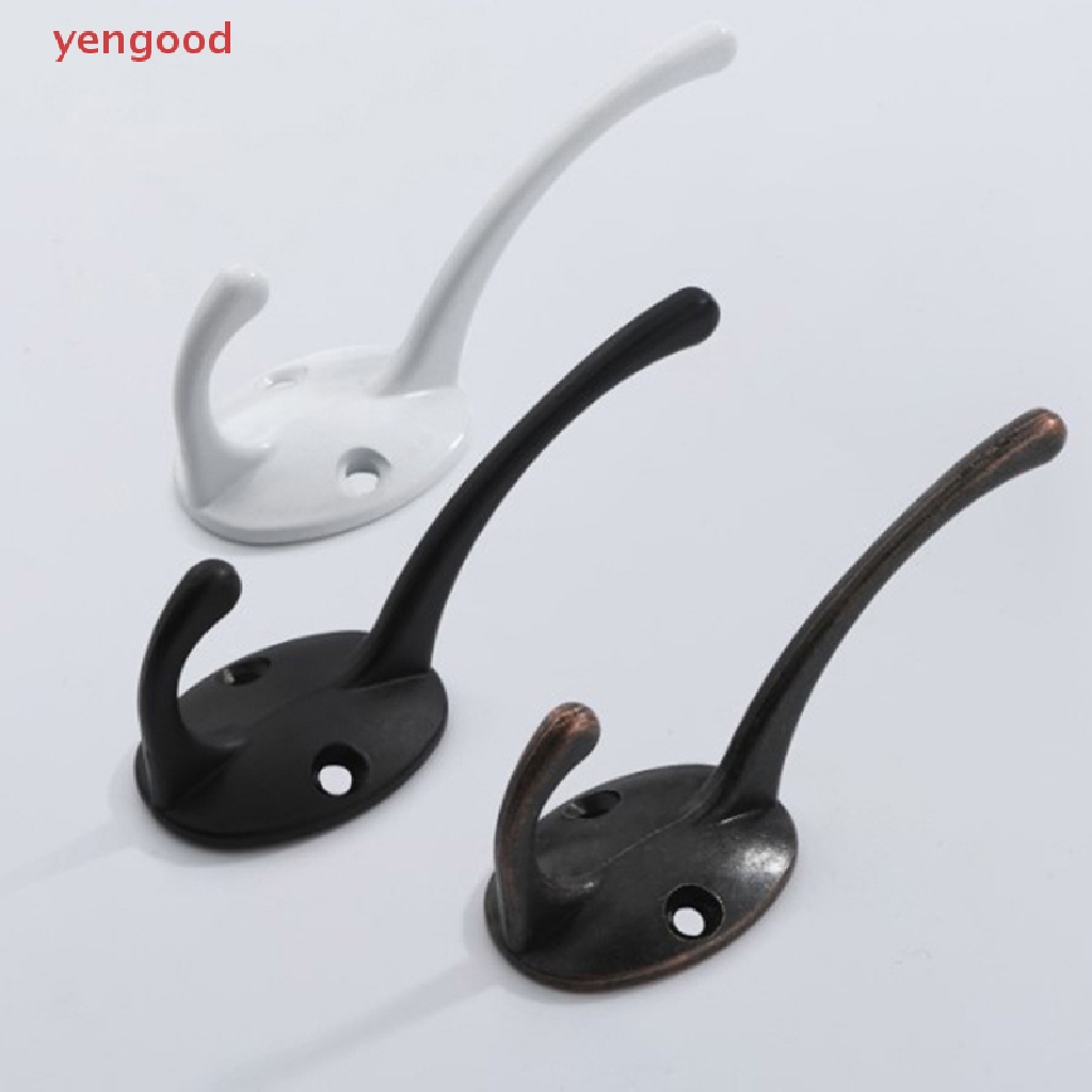 1 Móc Treo Đồ Gắn Tường Bằng Kim Loại Phong Cách Mộc Mạc Vintage