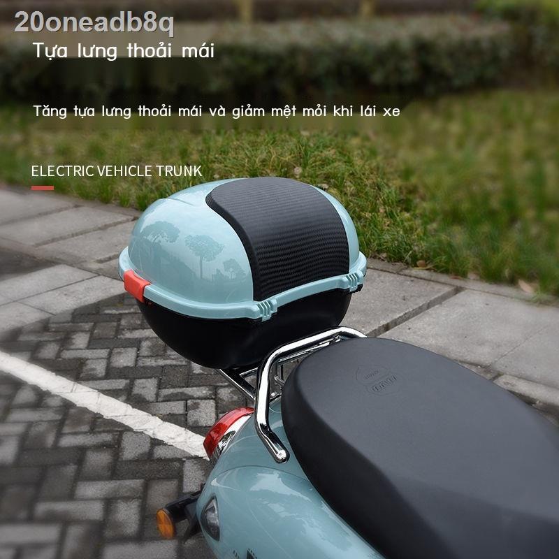 ﹍ ✼ 20oneadb8qDao pin thùng xe rùa nhỏ nữ hoàng ghế sau hộp đựng đồ ngựa xanh Đài Loan chuông điện hơ