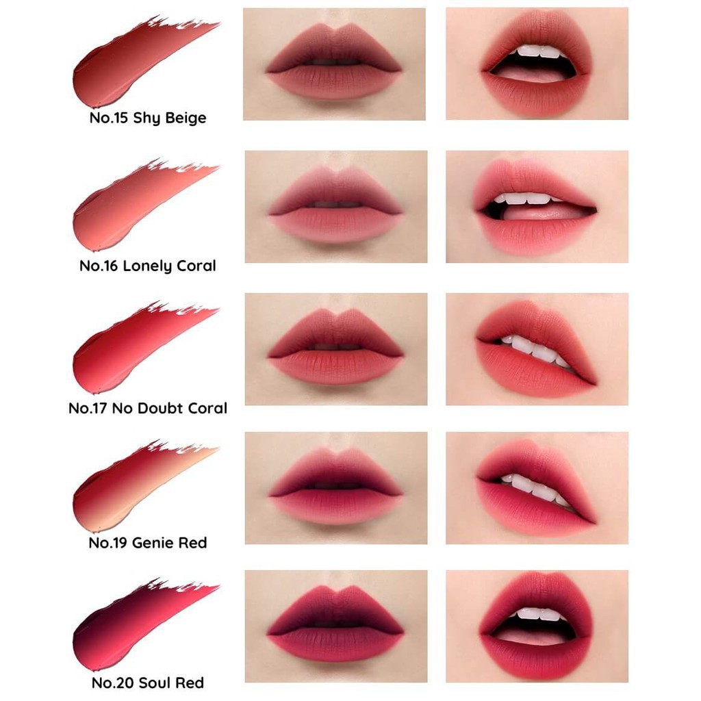 Son thỏi 6 màu chuyển sắc siêu mịn Laneige Layering Lip Bar 1.9G