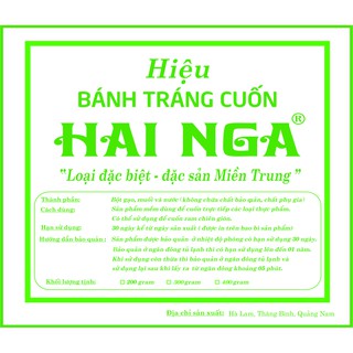 BÁNH TRÁNG CUỐN