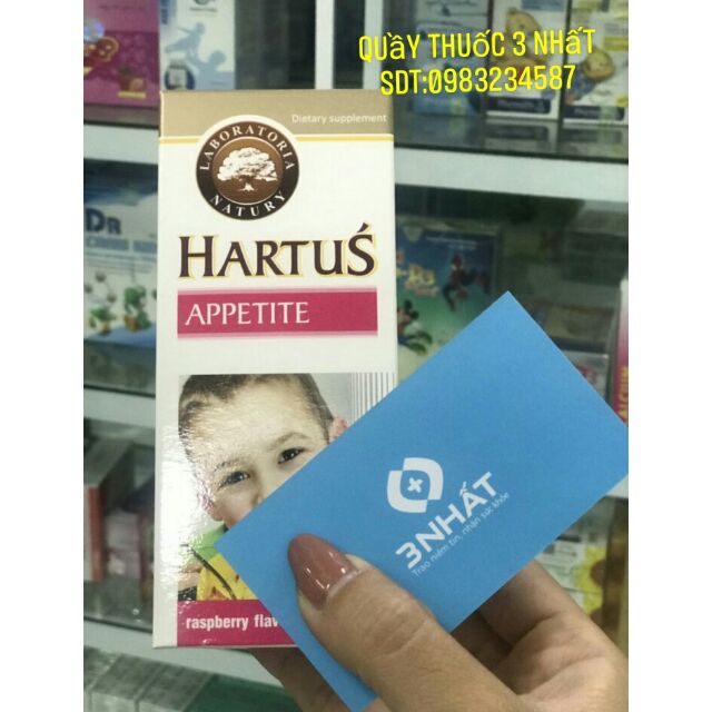 HARTUS APETHARTUS' APPETITE 👉CẢI THIỆN CHỨNG BIẾNG ĂN CHO TRẺ