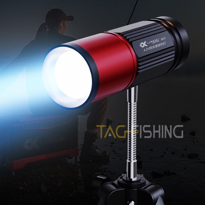 Đèn soi ổ Lianqiu LQ901 4 màu chính hãng, đèn soi phao chất lượng số 1