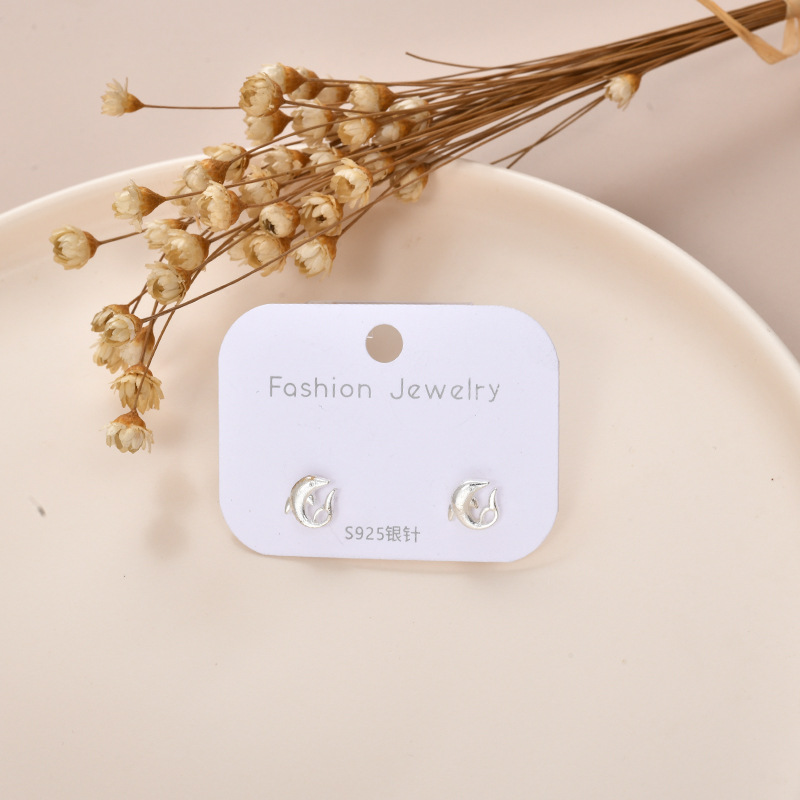 We Flower Khuyên Tai Mạ Bạc S925 Hình Chiếc Ô Và Chiếc Ô Dễ Thương Cho Nữ