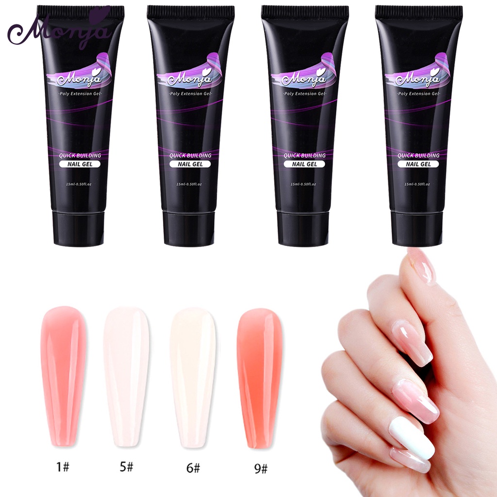 MONJA [Hàng mới về] Bộ 6 dụng cụ hỗ trợ làm móng chất lượng cao