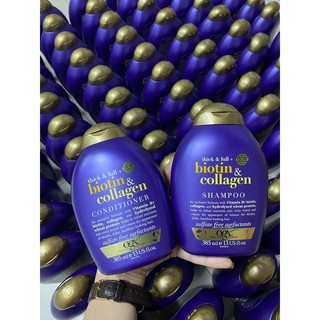 Cặp gội xả biotin tím 385ml