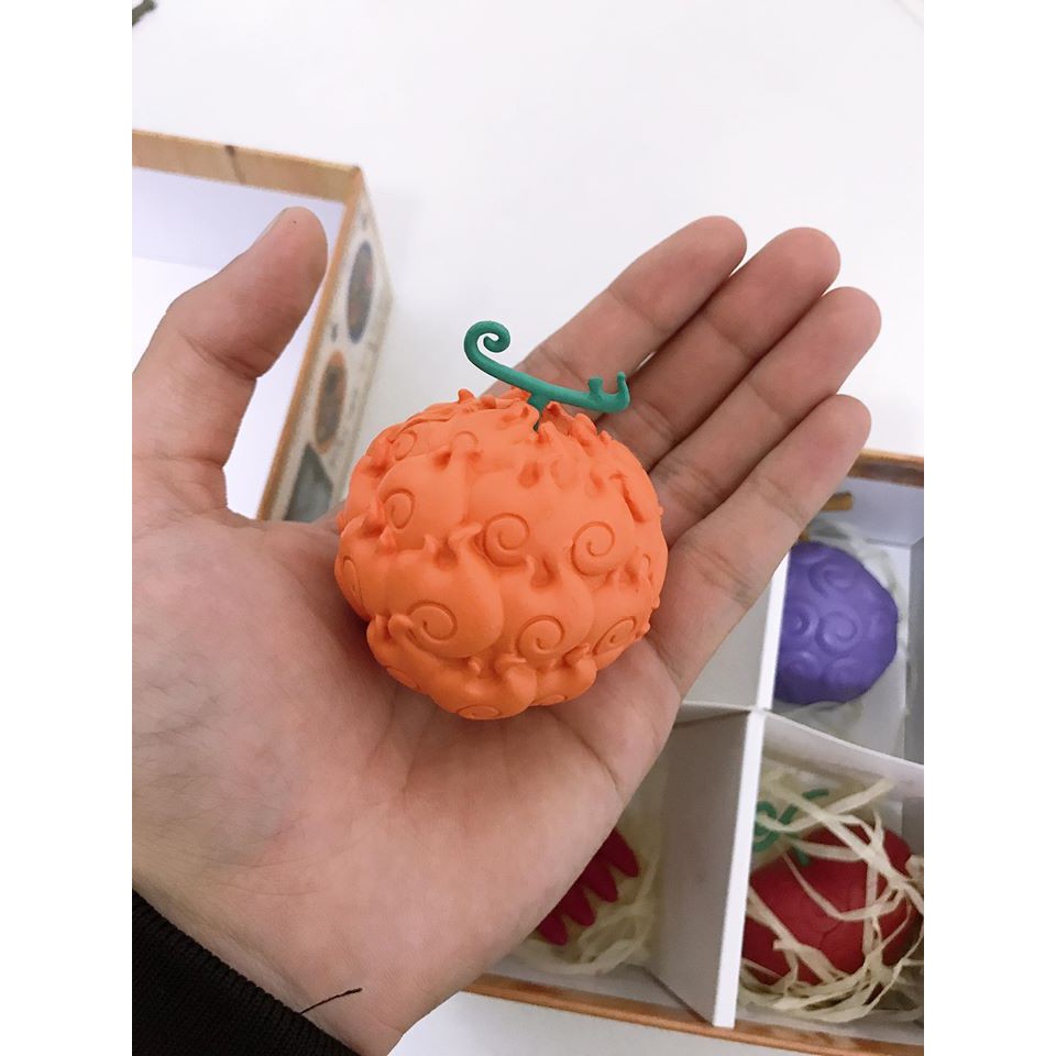 Mô hình đồ chơi One piece bộ 4 trái ác quỷ loại nhỏ