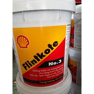 Shell flintkote No3 - 18L- Sơn chống thấm gốc bitum