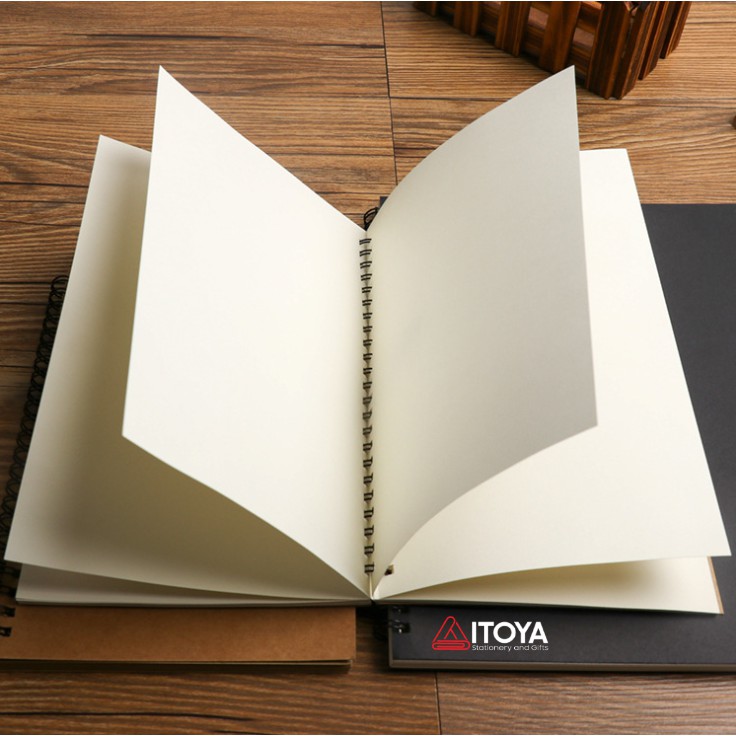 Sổ vẽ phác họa sketchbook Itoya, 50 tờ, 130gsm