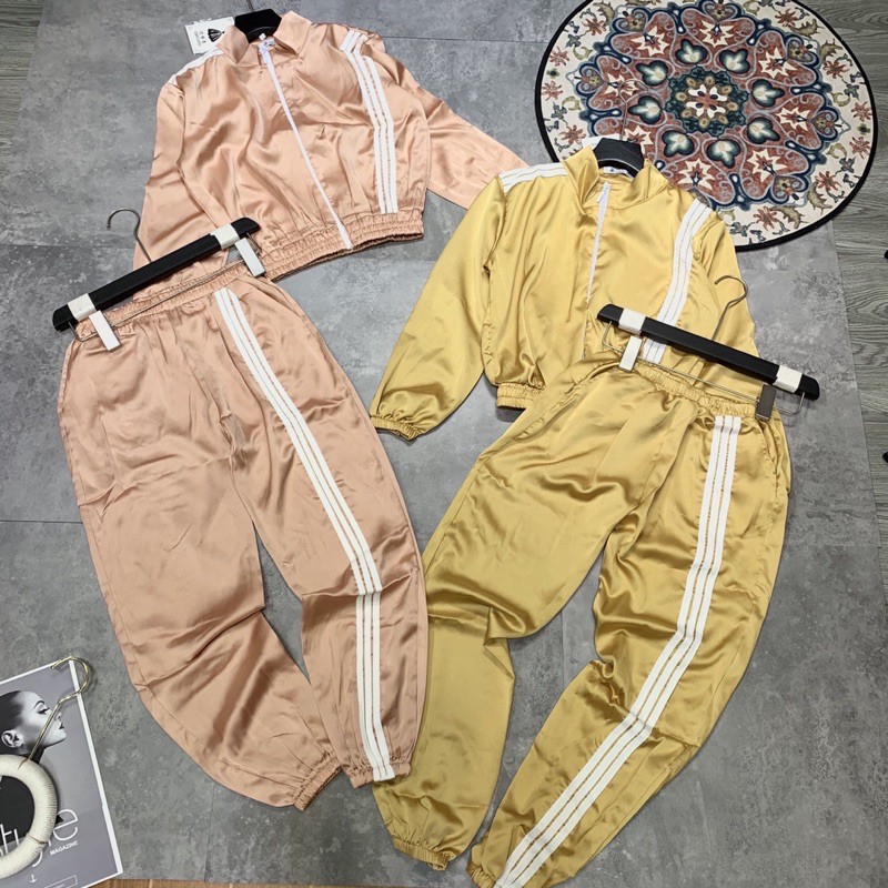 Set thể thao thu đông 2 món áo khoác+ quần boom  [HOT NHẤT] chất siêu xịn