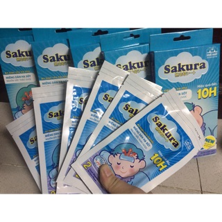 MIẾNG DÁN HẠ SỐT THẢO DUỢC SAKURA