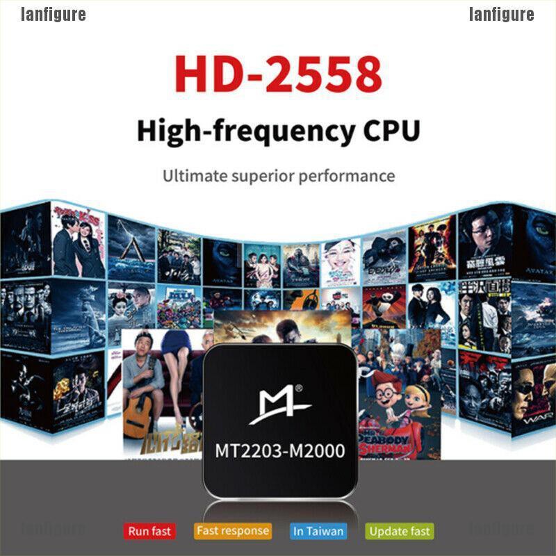 Thiết Bị Chuyển Đổi Tv Thường Thành Smart Tv Hd-2558t2 Dvb-t2 Digital 1080p H.265 Kèm Remote Điều Khiển