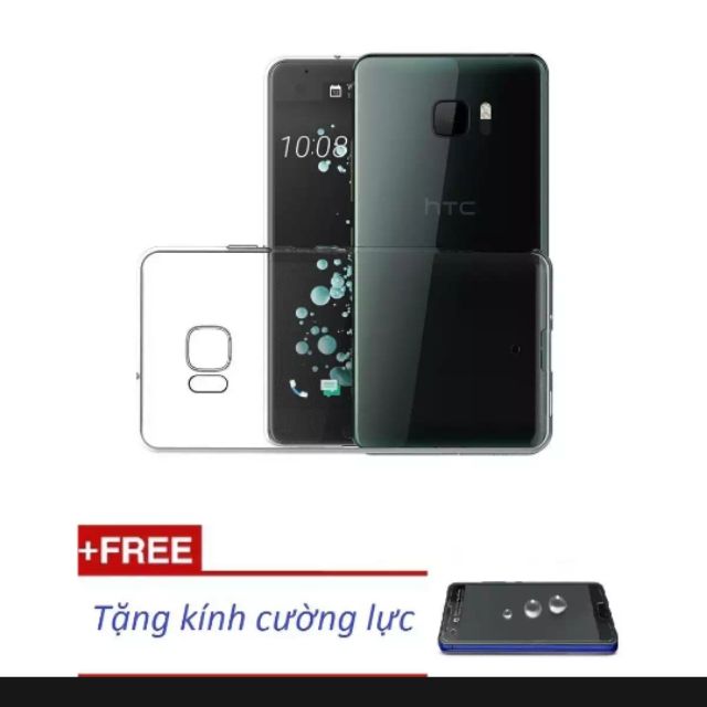 Combo ốp lưng + 2 kính cường lực HTC U Ultra