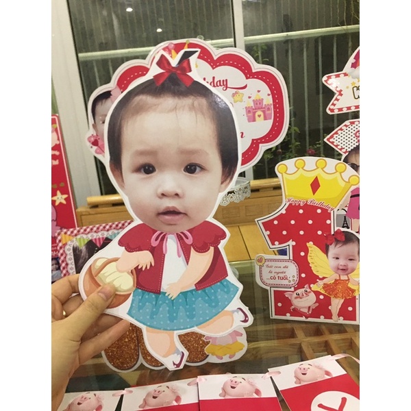 Hình chibi sinh nhật 42cm