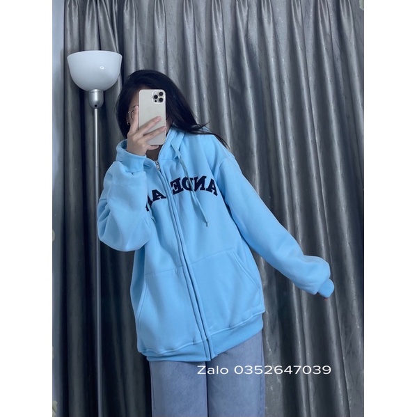 Áo khoác nỉ bông dày ANDEARDI kéo khóa có mũ basic - SINNA STORE | BigBuy360 - bigbuy360.vn