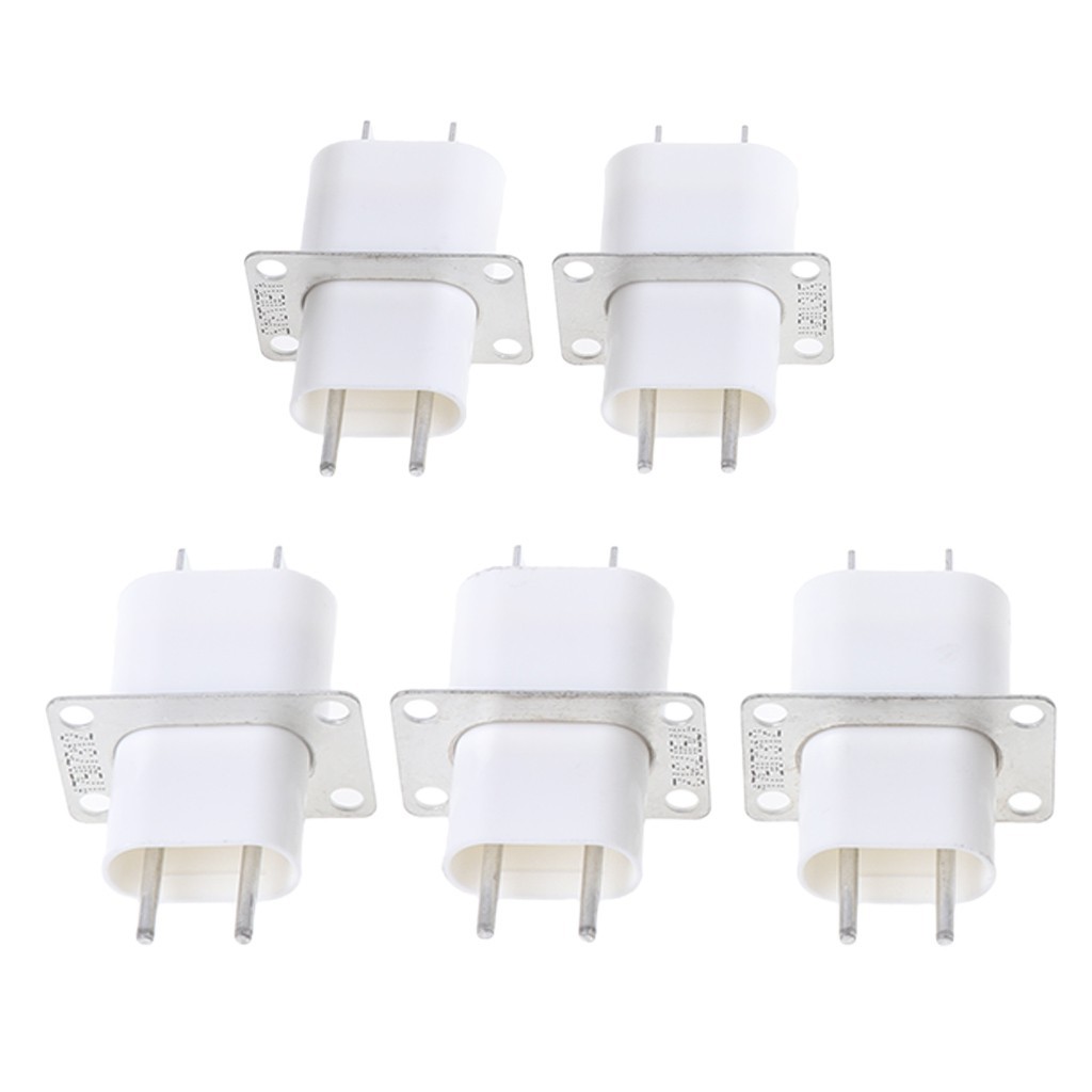 Set 5 ổ cắm có nam châm kết nối cho lò vi sóng 4 đầu tiện dụng
