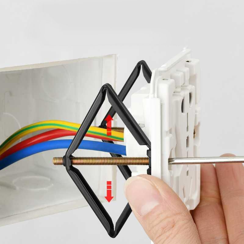 Set 4 Công Tắc Gắn Tường 86mm Hỗ Trợ Sửa Chữa Băng Cát Sét Kèm Ốc Vít