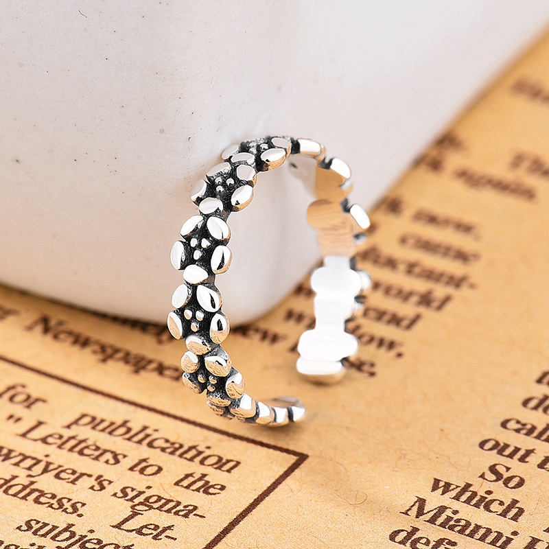 Nhẫn Bạc Nữ S925 Hình Bông Hoa Nhỏ Xinh N1732 - Bảo Ngọc Jewelry
