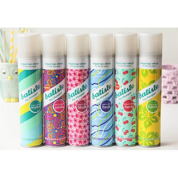 [Hàng UK] Dầu Gội Khô Batiste Dry Shampoo 200 Ml/ Gội Khô Anh 200 Ml