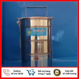 Cà mên 4 ngăn bằng inox 13cm