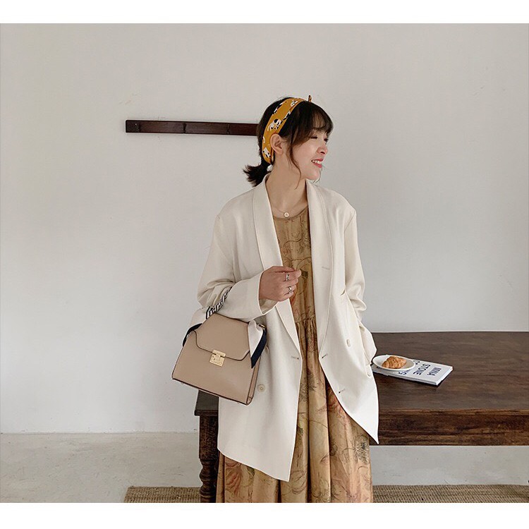 [Sản phẩm tặng kèm là túi lau đồ da tiện dụng] MICOCAH - Túi xách nữ Micocah kèm khăn quấn quai cực sang trọng MSP: 507 | BigBuy360 - bigbuy360.vn