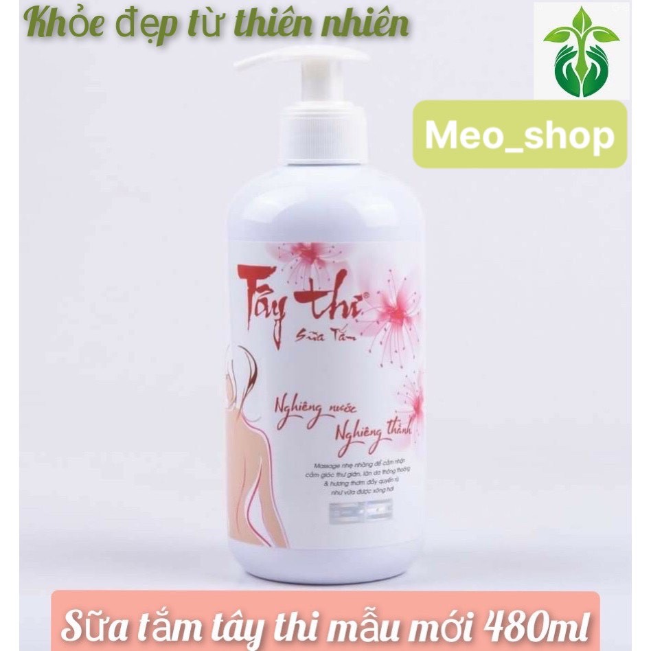 SỮA TẮM TÂY THI ( có chai vòi 480ml ) ngừa mụn lưng hiệu quả hàng chính hãng