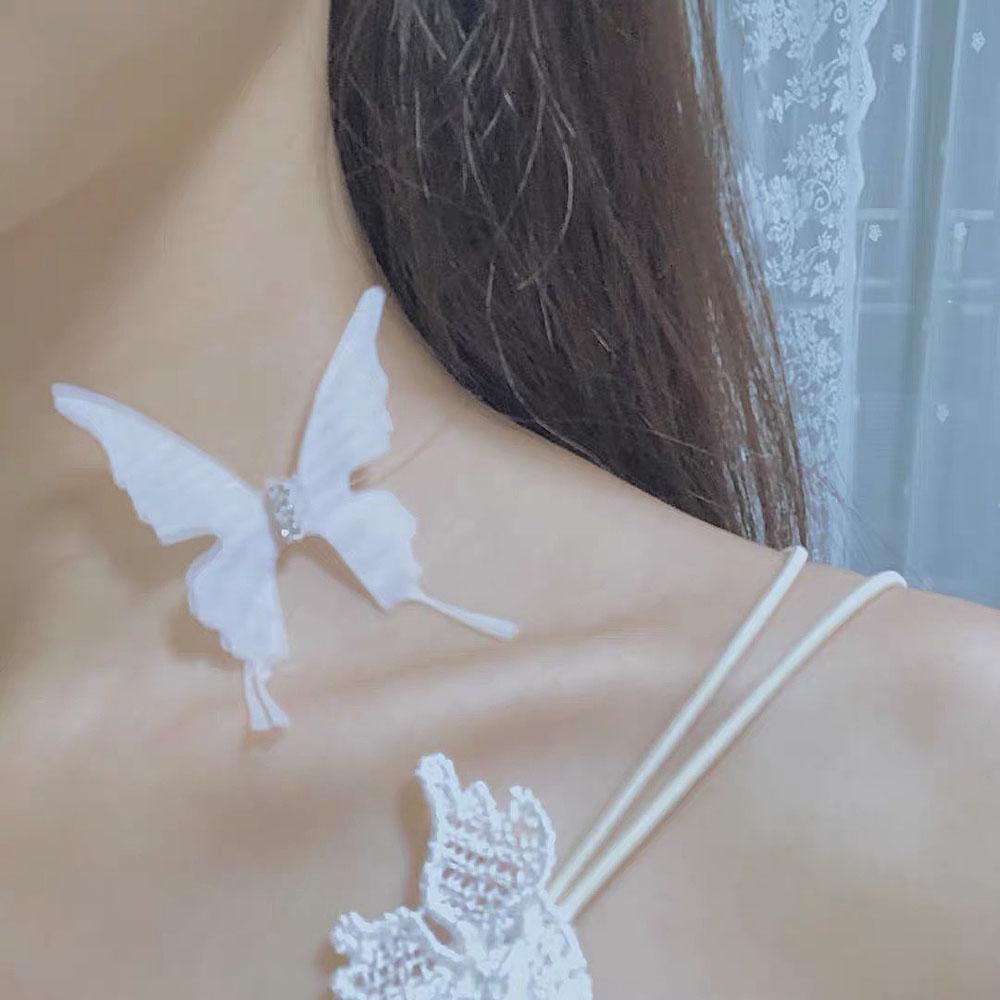 RALPH Vòng cổ Mặt Hình Bướm Thời Trang Cho Nữ