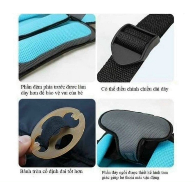 Đai xe ô tô cho bé từ 9 tháng đến 4 tuổi