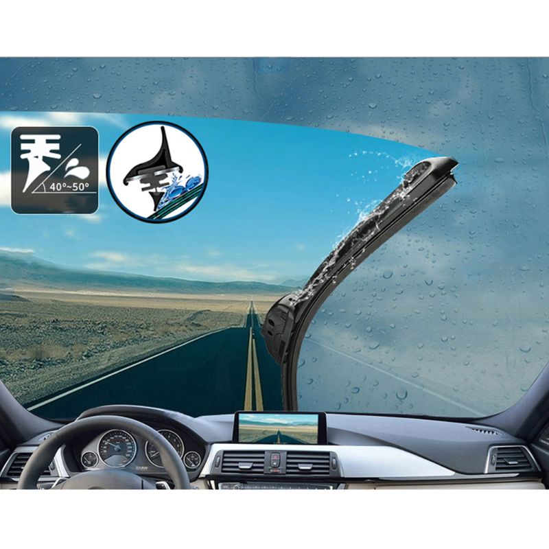 Set 2 Cần Gạt Nước Kính Chắn Gió Dành Cho Ô Tô Focus 2 2005-2016