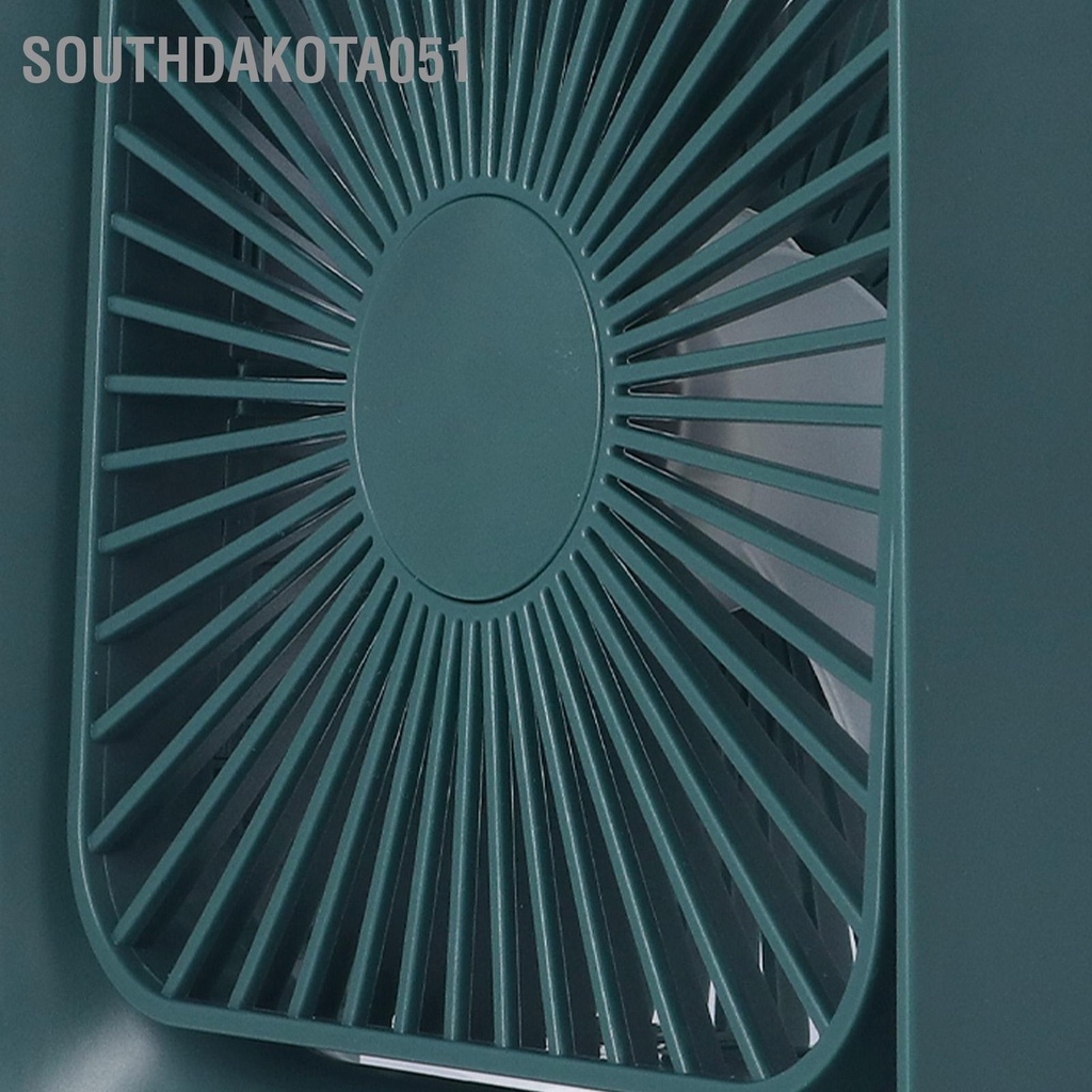 [Hàng Sẵn] Quạt để bàn Sạc USB yên tĩnh có dây buộc cho cắm trại tại nhà【Southdakota051】