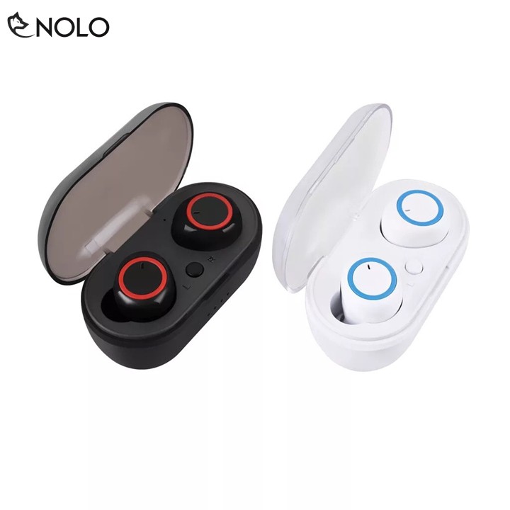 Bộ Tai Nghe Bluetooth Mini Kèm Dock Sạc V5.0 Model TWS X5 Kết Nối Cùng Lúc 2 Tai Nghe Rời