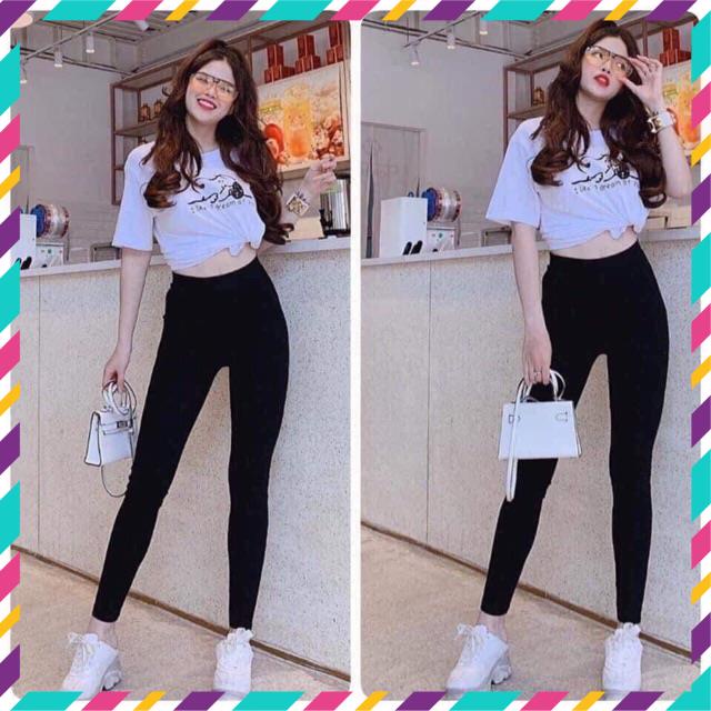 Quần Legging Nữ Nâng Mông [HÀNG XỊN] Quần Leging Co Dãn 4 Chiều Dày Dặn Không Bai Màu, Không Xù Lông | BigBuy360 - bigbuy360.vn