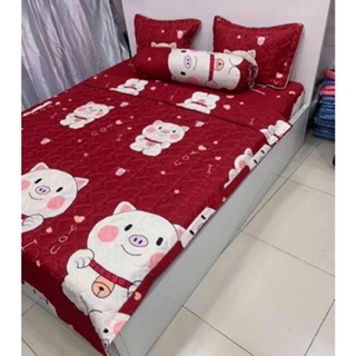 combo chăn hè ga gối kèm ruột gối