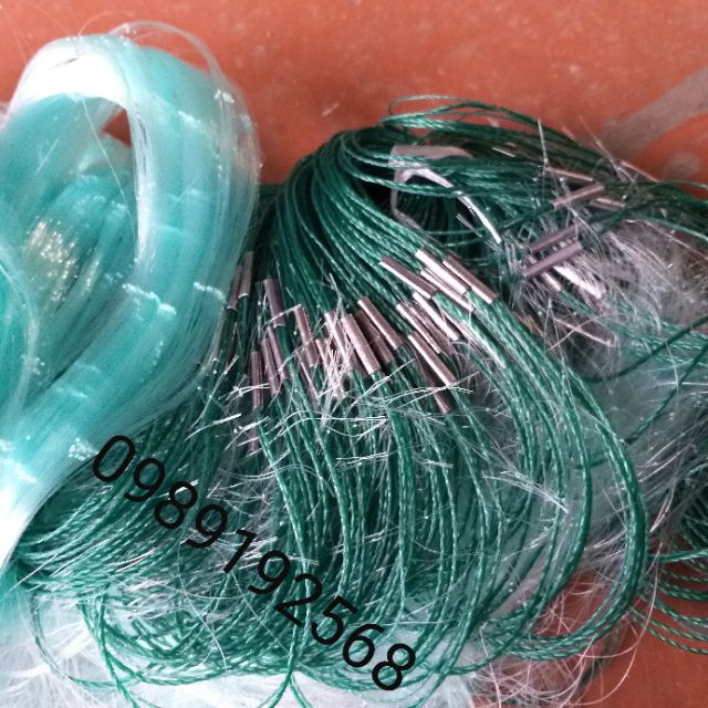 Lưới đánh cá 3 màn then 7 cao 1,2m dài 80m bắt cá từ 1 kg đến 5kg