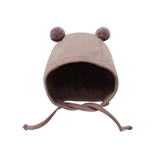 Mũ cotton quả bông cho bé