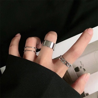 Set 3 Nhẫn Nữ Thời Trang Cá Tính