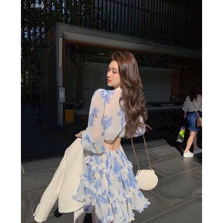 ĐẦM HOA CỔ V NHẤN BÈO