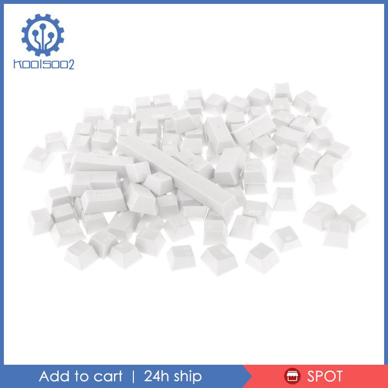 Set 108 Nút Bàn Phím Bằng ABS Trong Mờ Cho Bàn Phím Cơ Koolsoo2