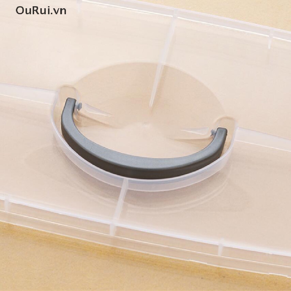 Hộp nhựa 18 ngăn 3 tầng đựng hạt trang sức có thể điều chỉnh