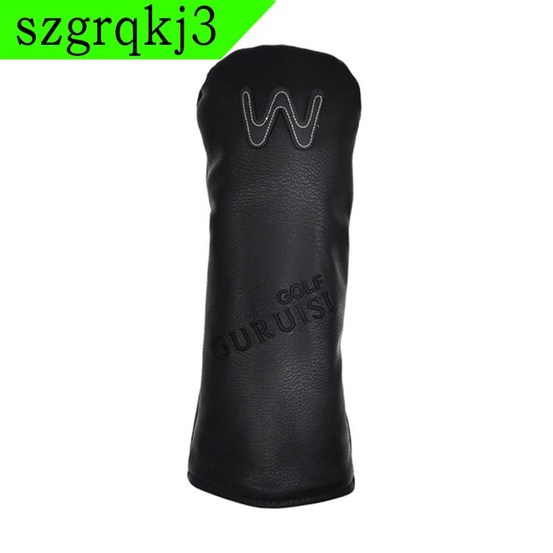 Vỏ bọc đầu Golf Fairway Wood Putter Tay áo lai có thẻ số