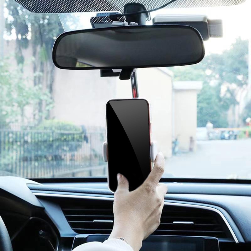 Linh Kiện Điện Tử 360 Độ EDB * 360° Giá Đỡ Điện Thoại / GPS / Gương Chiếu Hậu Có Thể Điều Chỉnh Gắn Ghế Ngồi Xe Hơi