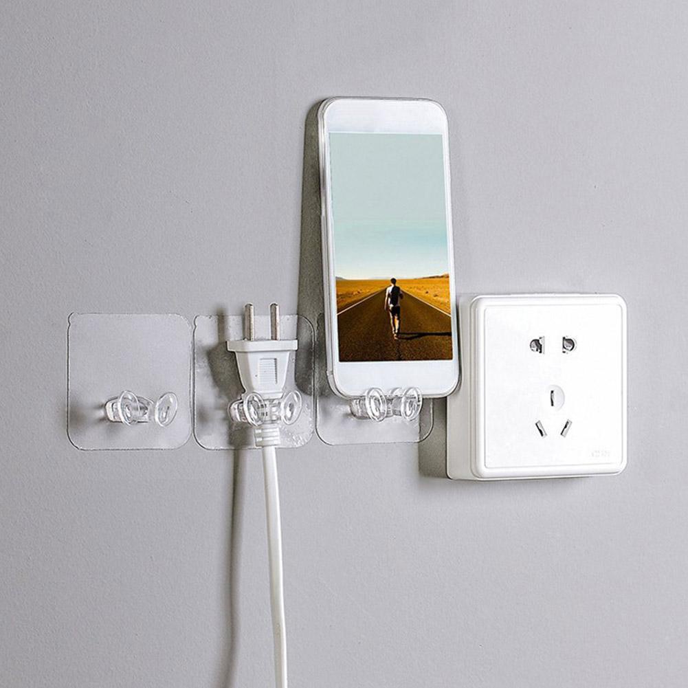 Giá Đỡ Phích Cắm Gắn Tường Trong Suốt B3P4