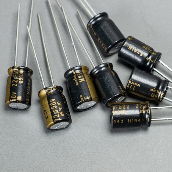 1 x Tụ điện Nichicon KZ Muse 22uF 50V