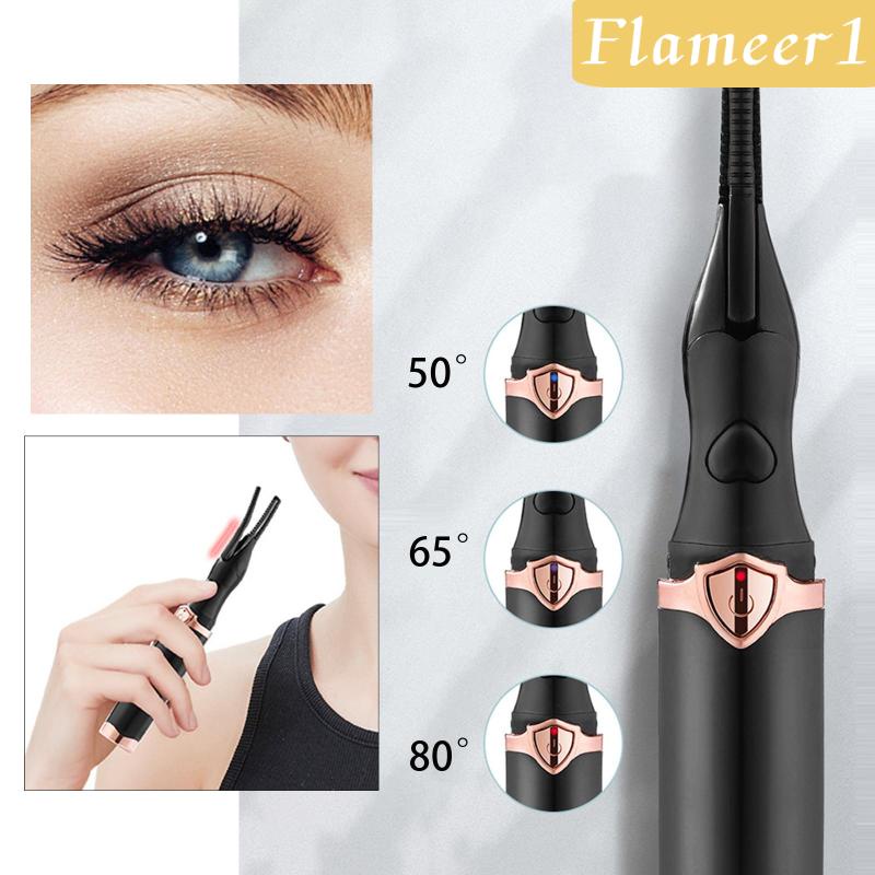 1 Dụng Cụ Uốn Lông Mi 3 Chế Độ Nhiệt Nhanh Lâu Trôi