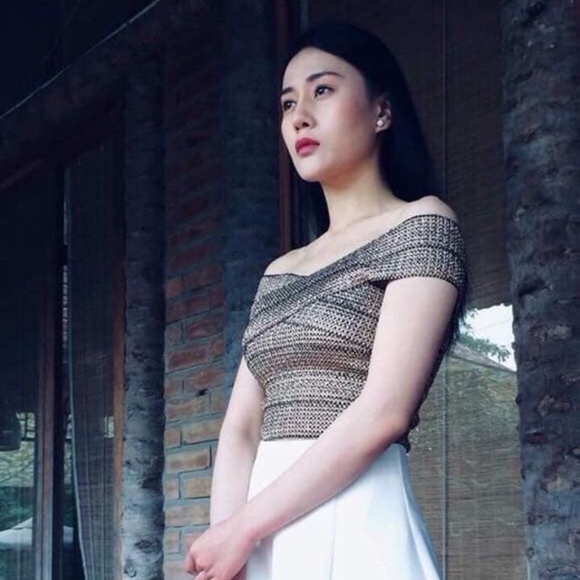 Áo chéo vái QUỲNH BÚP BÊ hàng sịn Quảng Châu