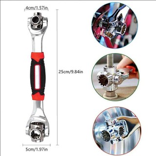 Cờ lê đa năng 8 đầu 48 in 1 HT506