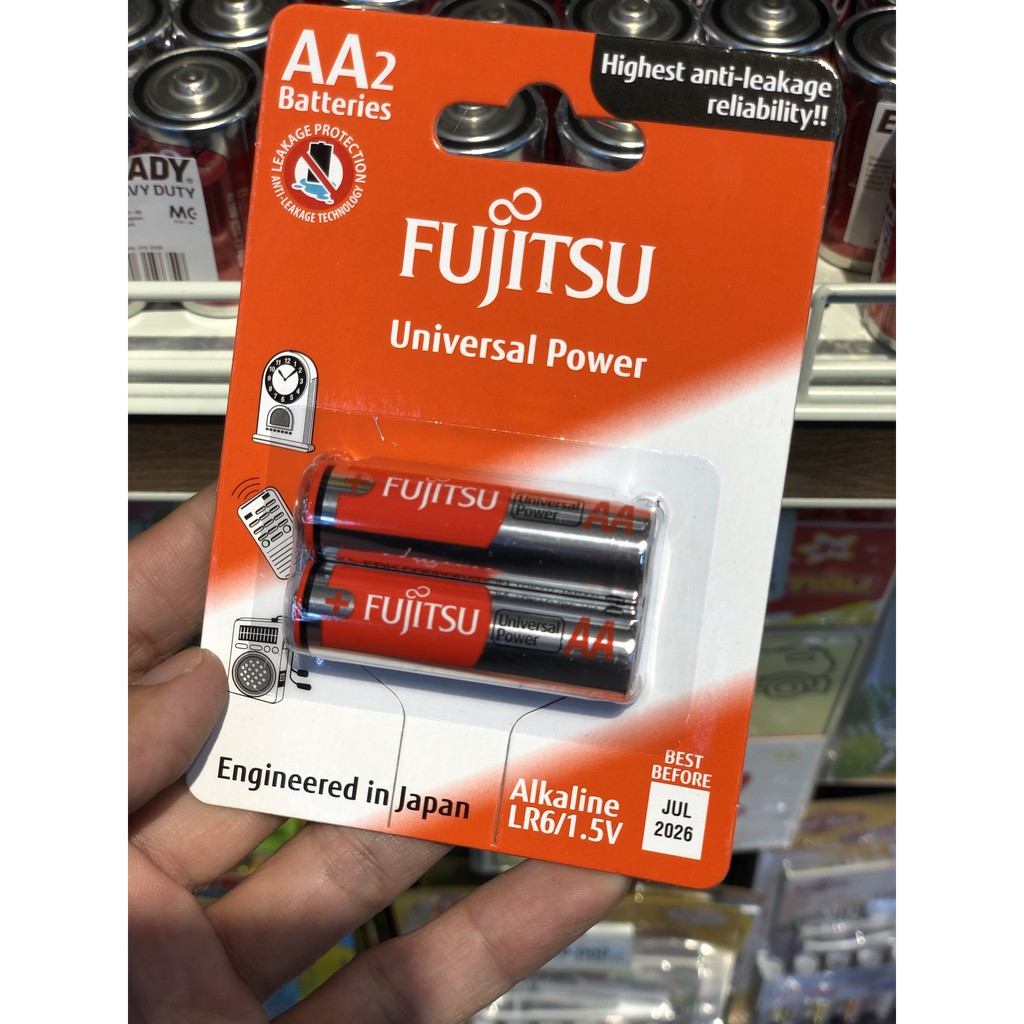 Pin AA (2A) Fujitsu Universal Power chất lượng cao