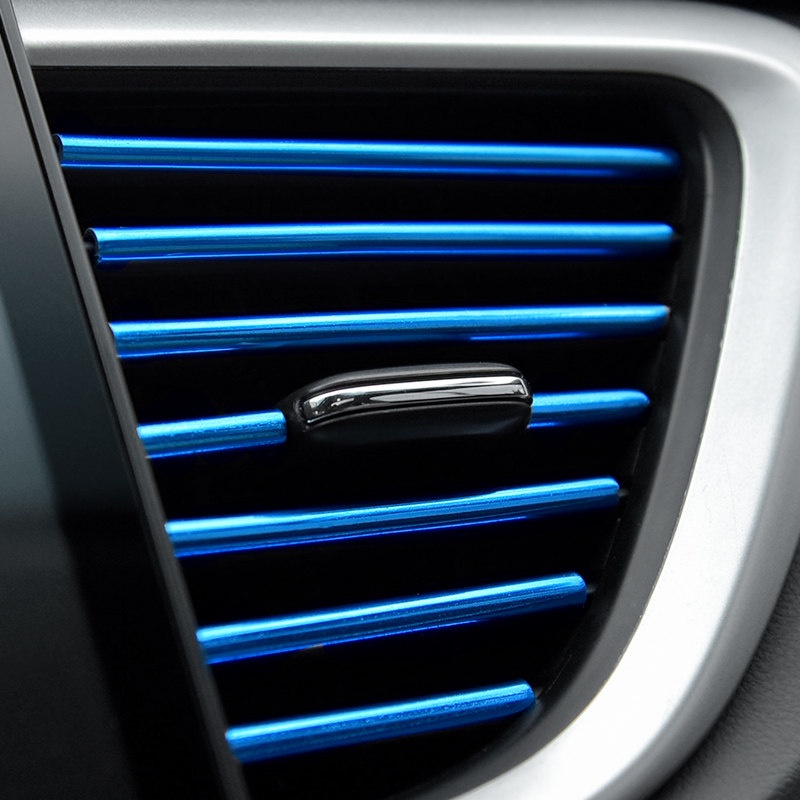 Set 10 Dải 20cm Hình Chữ U Thông Dụng Trang Trí Điều Hòa Xe Hơi