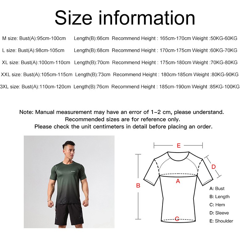 Áo Thun Thể Thao Tay Ngắn Mau Khô Chuyên Dụng Cho Nam